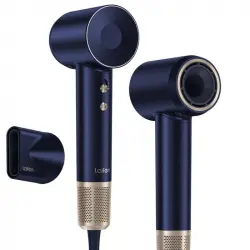Laifen Swift Premium Secador de Pelo de Alta Velocidad 1600W Azul/Dorado