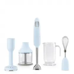 Smeg HBF02PBEU Batidora de Mano 700W Azul Pastel