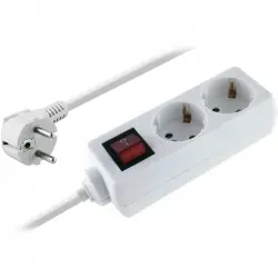 Extrastar Regleta 2 Tomas con Interruptor 1.5m