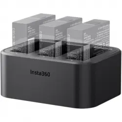 Insta360 Hub de Carga Rápida para 3 Baterías Insta360 X4