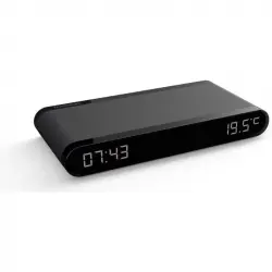 Thomson CT550I Despertador 15W Pantalla Digital + Carga por Inducción Negro