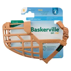 Bozal clásico Baskerville, beige - Talla 8