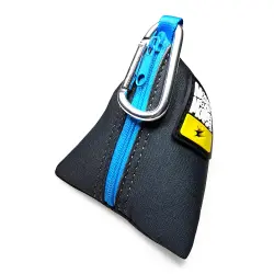 Max & Molly dispensador de bolsas para heces Triangle - azul cielo