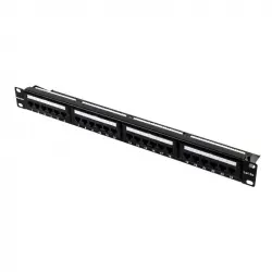 Aiten Data Patch Panel 24 Puertos Cat. 5e UTP Conexión de Red Alta Velocidad para Hogar o Negocio