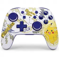 Power A Mando Nano Inalámbrico Pikachu School Days para Nintendo Switch
