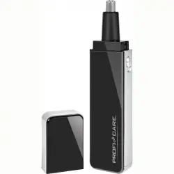 Proficare NE 3050 Cortapelos Nariz Y Orejas Cuchilla Acero Inoxidable Luz LED Negro