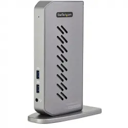 Startech Docking Station Híbrido USB 3.0 para Ordenador Portátil USB Tipo C o USB-A para 2 Monitores HDMI o DisplayPort