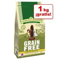 James Wellbeloved Adult sin cereales Cordero y verdura - 10 kg