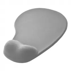 Ociodual Alfombrilla De Ratón Con Reposamuñecas De Gel, Ergonómica, De Color Gris