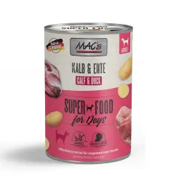 MAC's Adult Superalimentos 6 x 400 g - Ternera y pato