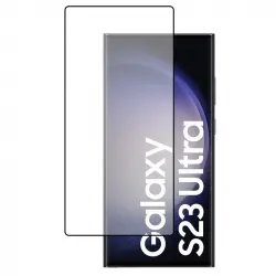 PcCom Essential Protector Cristal Templado 3D para Samsung Galaxy S23 Ultra