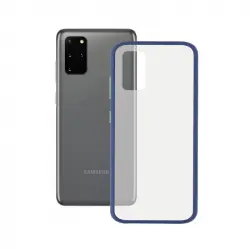Ksix Funda Duo Soft Azul para Samsung Galaxy S20 Plus