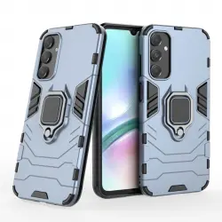 Max Power Digital Funda Magnética Azul con Anillo Giratorio para Samsung Galaxy A15