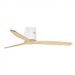 Orbegozo CF 112132 Ventilador de Techo con Mando a Distancia 35W Blanco/Madera