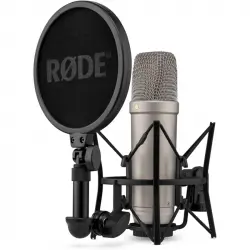 Rode NT1 5a Generación Micrófono con Condensador y Gran Diafragma Plata