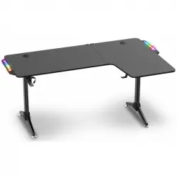 Spirit of Gamer Headquarter 600 Mesa Gaming RGB Negro