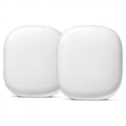 Google Nest WiFi Pro Router WiFi 6E Blanco Pack 2 Unidades