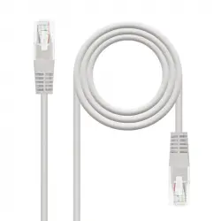 Nanocable Cable de Red Latiguillo RJ45 CAT.6 UTP AWG24 Gris 25 m