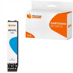 Pccom Essential Epson 604xl Cartucho Tinta Compatible Cian