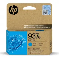 Cartucho de Tinta Original HP 937e EvoMore Cian