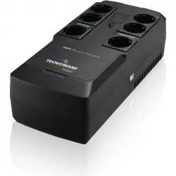Tecnoware Era Plus Strip 800 SAI Línea Interactiva 800VA 560W con 6 Salidas Schuko