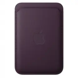 Apple Cartera de Trenzado Fino con MagSafe para iPhone Mora