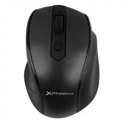 Phoenix PHR516B+ Ratón Inalámbrico 1600 DPI Negro