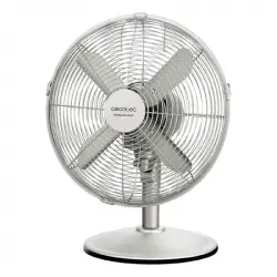 Cecotec EnergySilence 610 SteelDesk Ventilador de Sobremesa 40W Acero