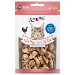 Dokas corazones de pollo liofilizados - 15 g