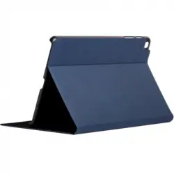 SilverHT Funda BookCase Wave Azul Oscuro para Samsung Tab A 2019 10.1"