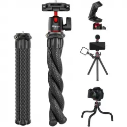 Ulanzi MT-11 Mini Trípode Flexible para Móvil y DSLR con Mando a Distancia Negro