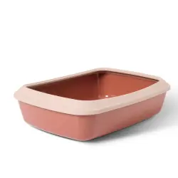 Arenero descubierto Savic Iriz, 50 cm - Rosa / terracota