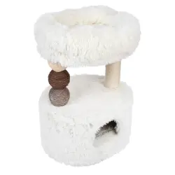 Rascador TIAKI Harry para gatos - blanco