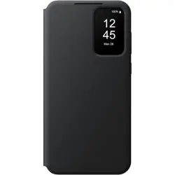Samsung Smart View Wallet Case Funda Negra para Samsung Galaxy A35 5G