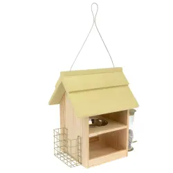 TIAKI Comedero para pájaros XXL - 35 x 24 x 35 cm (L x An x Al)