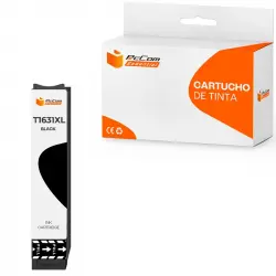 Pccom Essential Cartucho Tinta Compatible Epson T1631/T1621/16XL Negro