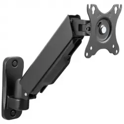 Equip Soporte de Pared para 1 Pantalla 17"-32" Brazo 334mm Muelle de Gas VESA 100x100 Máx 9Kg