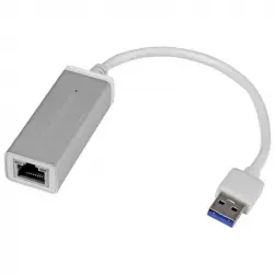 Startech Adaptador de Red Ethernet Gigabit Externo USB 3.0 Plateado