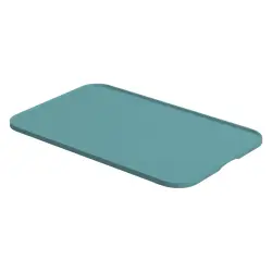 Alfombrilla Here Sparky Bevel para comederos - turquesa