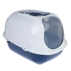 Arenero cubierto Wegie TIAKI - Blanco/azul oscuro