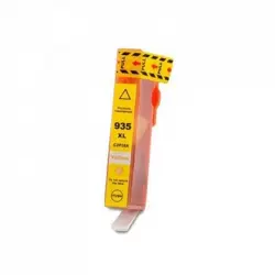 Inkpro Cartucho de Tinta Compatible con HP N935XL Amarillo