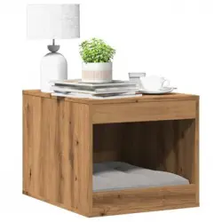 Mueble Arenero Para Gatos Madera Roble Artisian 47x59x42 Cm