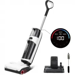 Roborock Dyad Pro Aspiradora Escoba Seco/Húmedo sin Cable 260W Negra/Blanca