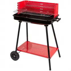 Aktive Barbacoa de Carbón Negra/Roja