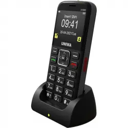 Lipa Uniwa V1000 Teléfono para Mayores 4G Negro