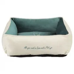 Mascotas Cama Del Perro 60x50 Crema