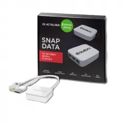 Actelser Pack Teletrabajo Plus Fibra Óptica Plástica Snap Data 30m