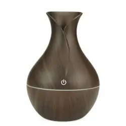 Basik Line Little Humidificador con Difusor de Aroma de 130ml LED Marrón Oscuro