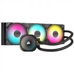 Corsair NAUTILUS 360 RS ARGB Kit Refrigeración Líquida 360mm Negro