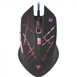 Defender Forced GM-020L 5 Ratón Gaming 3200DPI Negro
